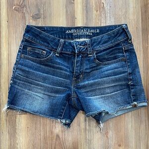 American Eagle Outfitters Dark Wash Jean Shorts
